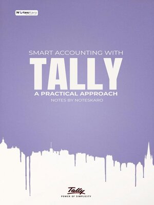 cover image of Smart Accounting with Tally